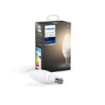 Philips Lâmpada Hue White LED E14 5.5W Branco Quente