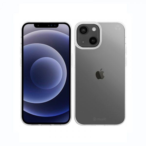 Muvit Capa Transparente Recycletek Antibacteriana iPhone 13 2