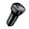 Carregador de Isqueiro Acefast USB / USB-C 66W QC4.0 Preto