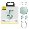 Baseus Encok WM01 TWS Wireless In-Ear Bluetooth 5.0 Auriculares Verdes