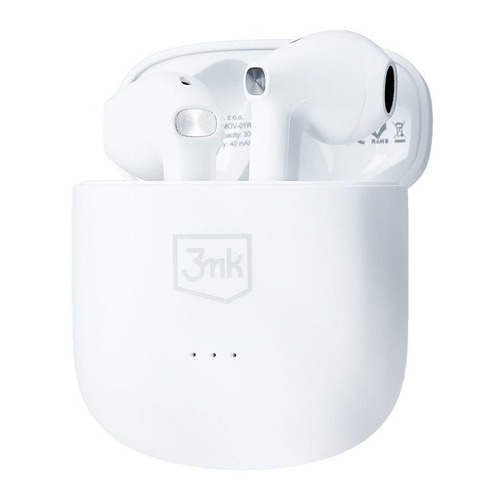 Auriculares True Wireless 3mk MovePods Bluetooth Branco