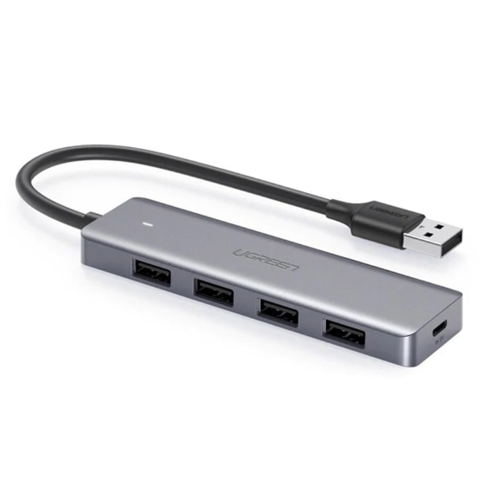 Ugreen HUB Usb 4-Portas Usb 3.0 Cinza
