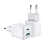 Joyroom Carregador USB + USB-C 30W PD QC 3.0 AFC Branco