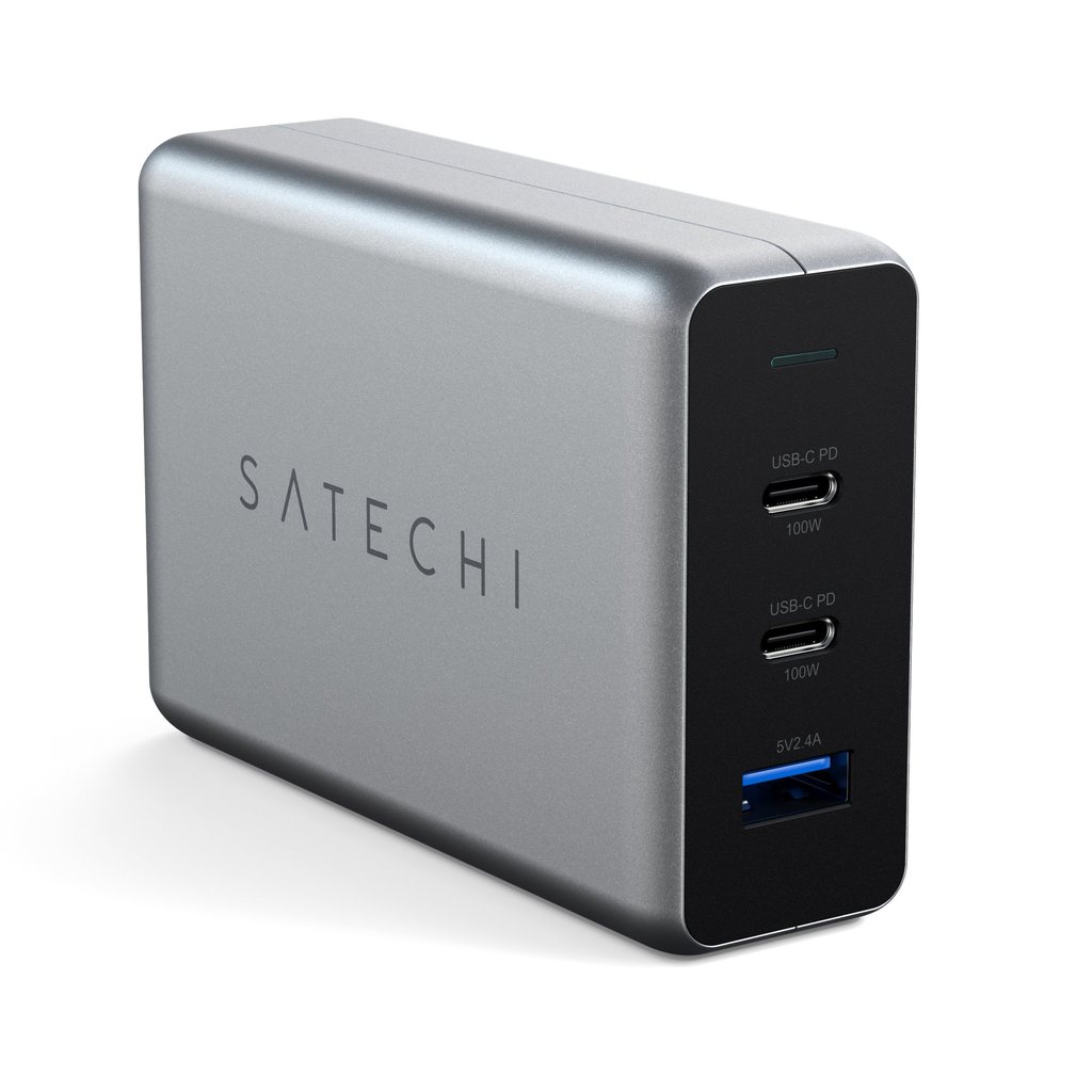 Satechi – Carregador 100W USB-C PD (Space Grey)