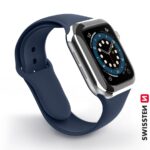 Swissten - Silicone Band for Apple Watch 38-41mm (navy)
