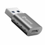 Swissten - Adaptador usb-a (M) para usb-c (F)