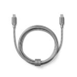 Lexon - Cabo metálico USB-C Metálico Cinzento