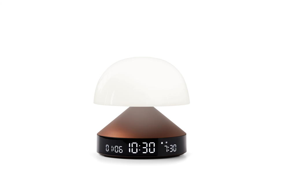 Lexon – Candeeiro/despertador Mina Sunrise Bronze