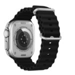 Swissten - Wave Band for Apple Watch 42-49mm (black)