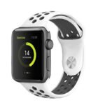Swissten - Bracelete Desportiva para Apple Watch 38-41mm Cinza/Preta