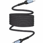 Swissten - Cabo Magnético usb-c para usb-c 1m Preto