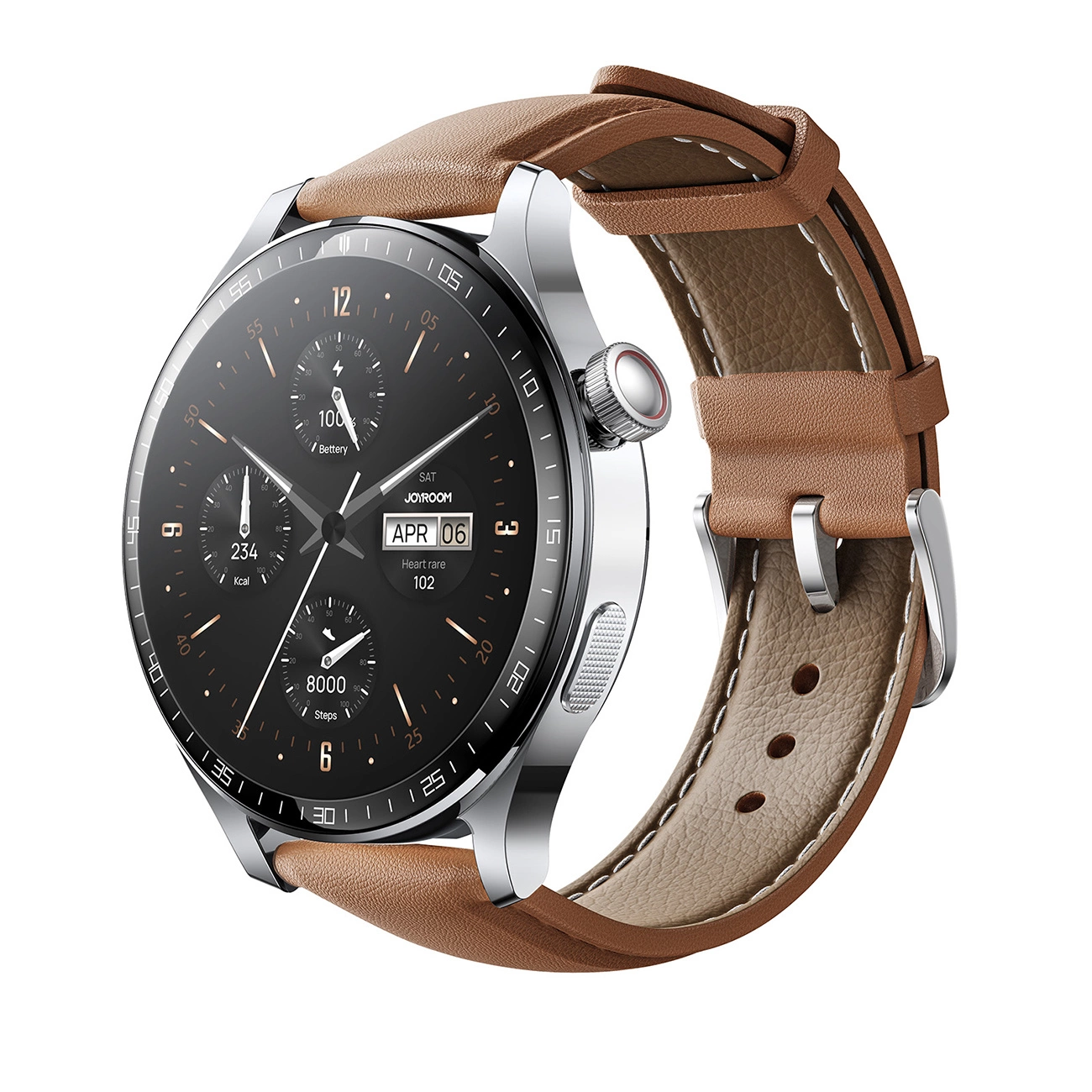 Joyroom Smartwatch Classic Series JR-FC2 Pro Silver