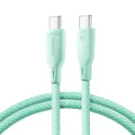 Joyroom Cabo de Dados USB-C para USB-C 60W 1m Verde