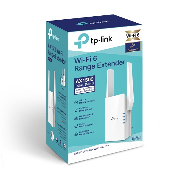 TP-Link RE505X – Extensor de sinal WiFi 6