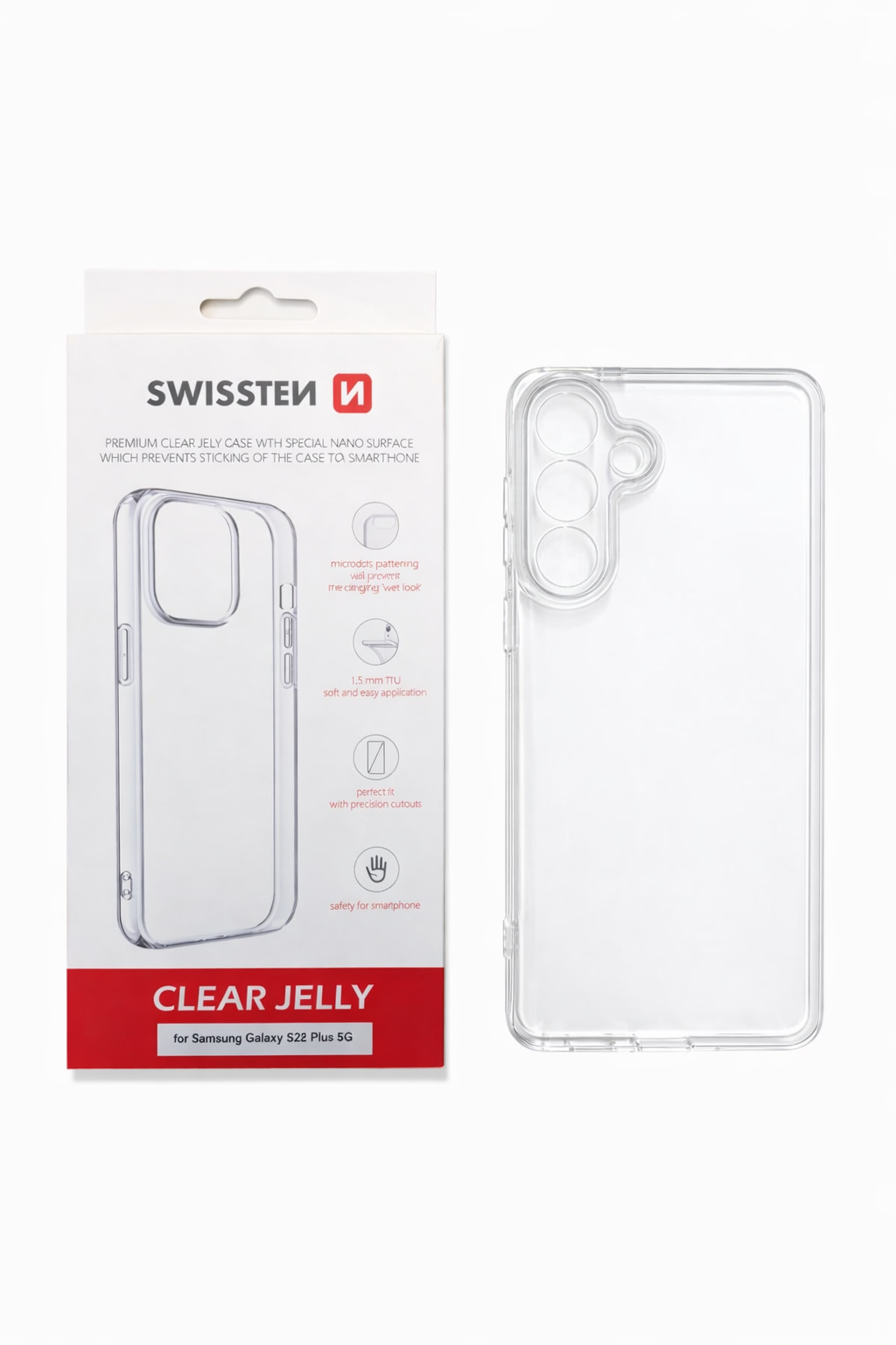 Capa Transparente Samsung Galaxy S26+ – Swissten